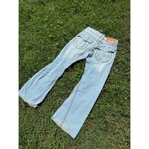 RARE Men's Vintage JOEY SUPER T Light Wash Flares 38 True Religion